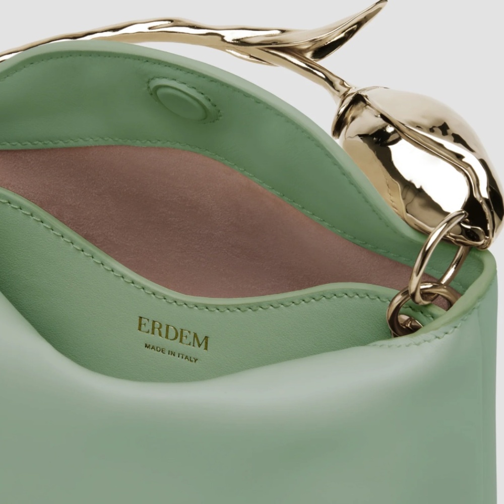 ERDEM 'Mini Bloom' Bag in Duck Egg Blue - MSRP $1995 - NWT - SAVE $800 - Picture 7 of 10